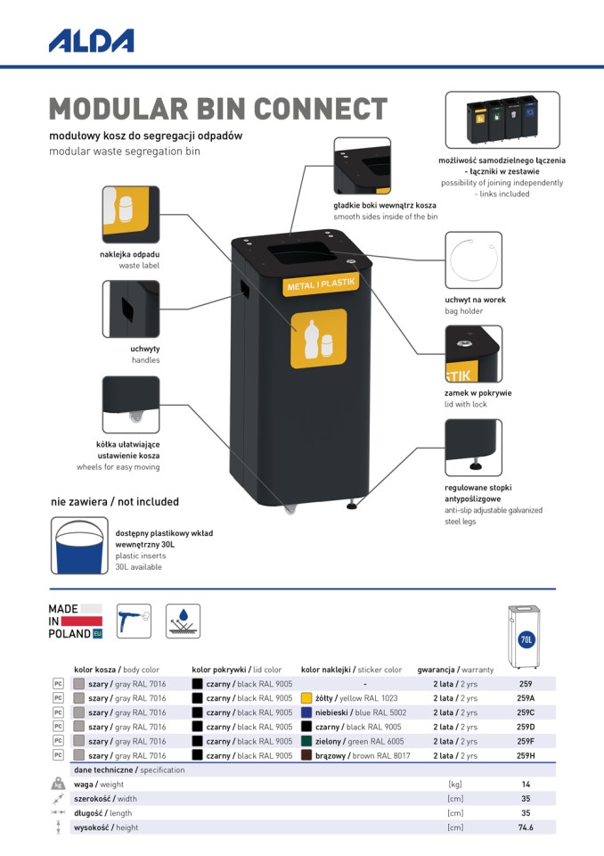 Modular Bin Connect PL/ENG