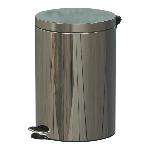 PEDAL BIN 20L WITH NON-FLAMMABLE ADDITIVE AND SOFT CLOSE, HOTEL SAFE