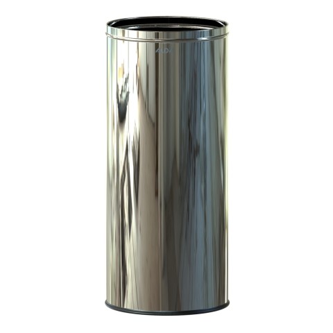 Open bin - 45 litres - stainless