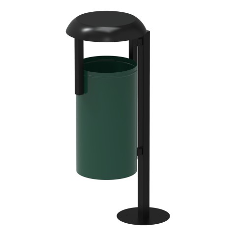 Outdoor bin - 35 litres - park bin