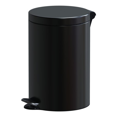 Pedal bin - 12 litres - black