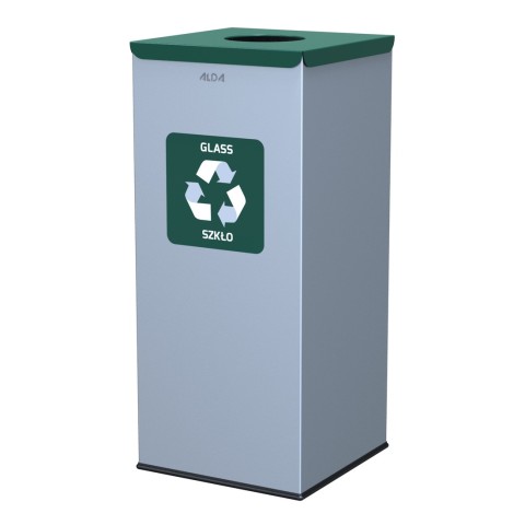 Recycling bin - 60 litres - for glass