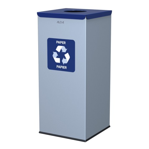 Recycling bin - 60 litres - for paper